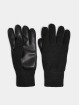 Urban Classics Käsineet Synthetic Leather Knit musta