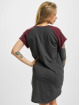 Urban Classics Kleid Ladies Contrast Raglan grau