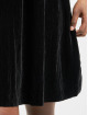 Urban Classics Kleid Velvet schwarz