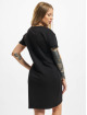 Urban Classics Kleid Multicolor Multicolor Taped Terry schwarz