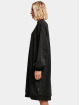 Urban Classics Kleid Ladies Organic Oversized Midi schwarz