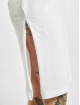 Urban Classics Kleid Organic Oversized Slit weiß