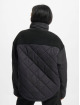 Urban Classics Kurtki zimowe Ladies Oversized Diamond Quilt czarny