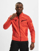 Urban Classics Leather Jacket Racer red