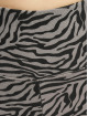 Urban Classics Legging Ladies High Waist Zebra Boot Cut grau