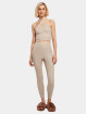 Urban Classics Legging Ladies Rib Knit grijs