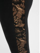 Urban Classics Legging Ladies Lace Striped noir