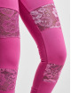 Urban Classics Legging Ladies Laces Inset pink