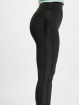 Urban Classics Legging Ladies Highwaist Shiny Stripe schwarz