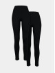 Urban Classics Legging Ladies Jersey 2-Pack schwarz