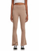 Urban Classics Legging/Tregging Ladies Organic Stretch Jersey Bootcut beige