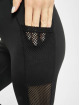 Urban Classics Legging/Tregging Ladies Mesh Side Stripe black