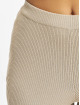 Urban Classics Leggings/Treggings Ladies Rib Knit Bootcut beige