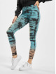 Urban Classics Leggings/Treggings Cotton Tie Dye High Waist svart