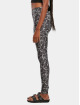 Urban Classics Leggingsit/Treggingsit Ladies Soft Aop musta