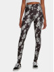Urban Classics Leggingsit/Treggingsit Ladies Soft Aop musta