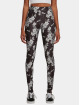 Urban Classics Leggingsit/Treggingsit Ladies Soft Aop musta