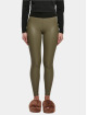 Urban Classics Leggingsit/Treggingsit Faux Leather oliivi
