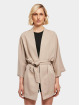 Urban Classics Lightweight Jacket Viscose Twill Kimono beige