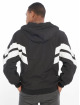 Urban Classics Lightweight Jacket Crinkle Panel black