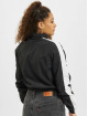 Urban Classics Lightweight Jacket Short Striped Crinkle black