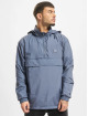 Urban Classics Lightweight Jacket Hidden Hood blue