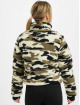 Urban Classics Lightweight Jacket Ladies Camo Sherpa camouflage
