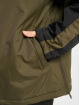 Urban Classics Lightweight Jacket 2-Tone Padded Pull Over olive