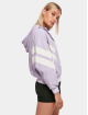 Urban Classics Lightweight Jacket Ladies Crinkle Batwing purple