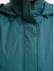 Urban Classics Lightweight Jacket Ladies Panel Padded Pull Over turquoise