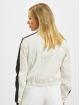Urban Classics Lightweight Jacket Short Striped Crinkle white