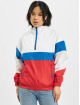 Urban Classics Lightweight Jacket 3-Tone Stand Up Collar Pull Over white
