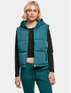 Urban Classics Liivit Ladies Recycled Twill vihreä