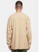 Urban Classics Longsleeve Heavy Oversized Garment Dye beige