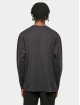Urban Classics Longsleeve Heavy Oversized Garment Dye black