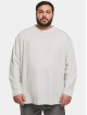 Urban Classics Longsleeve Organic Oversized Henley grey
