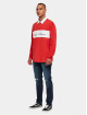 Urban Classics Longsleeve Oversized Rugby red