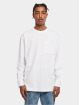 Urban Classics Longsleeve Heavy Oversized Pocket white