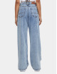 Urban Classics Loose fit jeans Wide Leg Slit Denim blauw