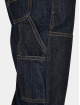 Urban Classics Loose Fit Jeans Double Knee niebieski