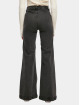 Urban Classics Loose Fit Jeans Ladies Vintage Flared Denim schwarz