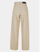 Urban Classics Løstsittende bukser Ladies High Waist 90´s Wide Leg Denim beige