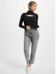 Urban Classics Maglietta a manica lunga Ladies Cut-Out Turtleneck nero
