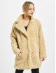 Urban Classics Manteau Ladies Oversized Sherpa beige