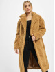 Urban Classics Manteau Ladies Oversized Teddy brun