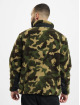 Urban Classics Manteau hiver Sherpa camouflage