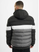 Urban Classics Manteau hiver Colorblock Bubble noir