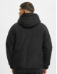 Urban Classics Manteau hiver Zip Zag Fastlane noir