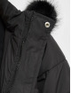 Urban Classics Mantel Oversize Faux Fur schwarz