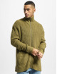 Urban Classics Neuleet Zip oliivi